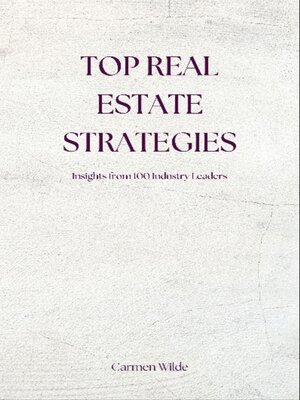 cover image of Top Real Estate Strategies